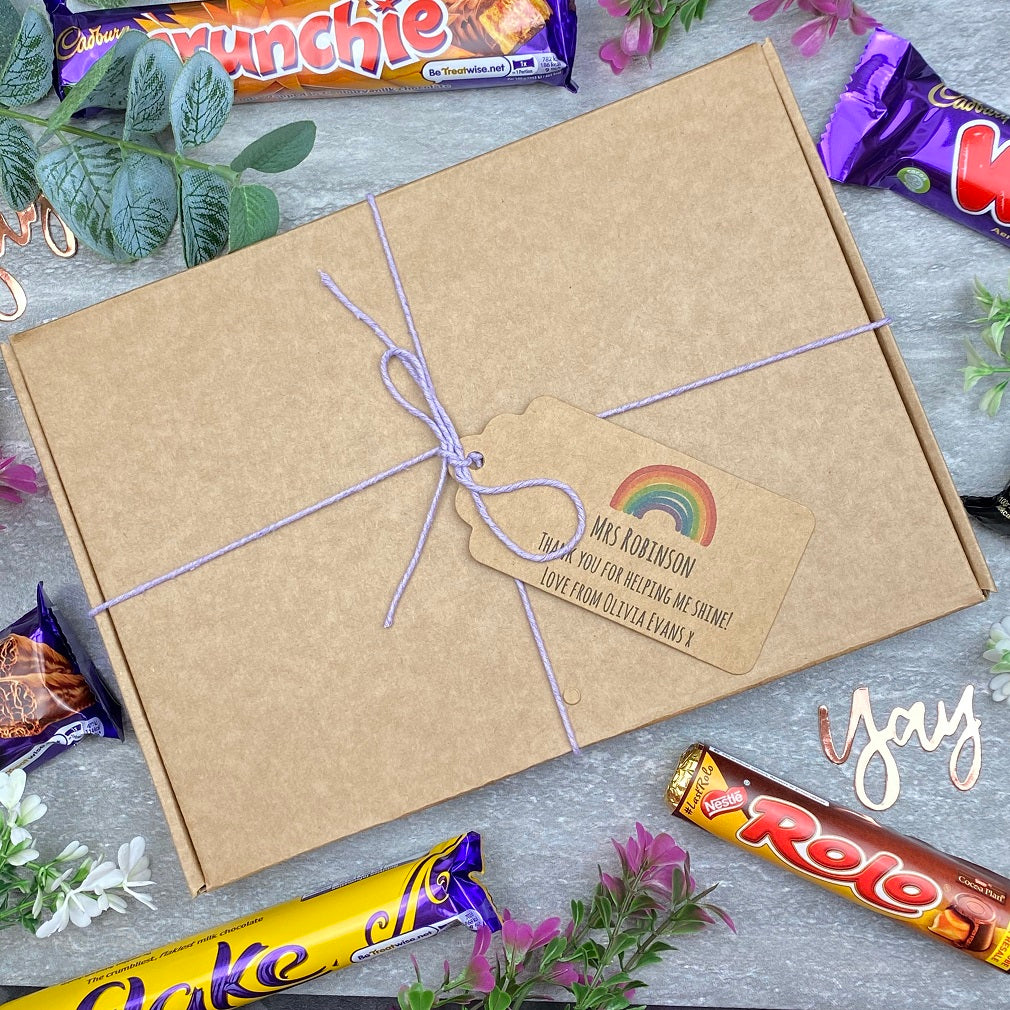 Teacher Gift - Personalised Chocolate Gift Box