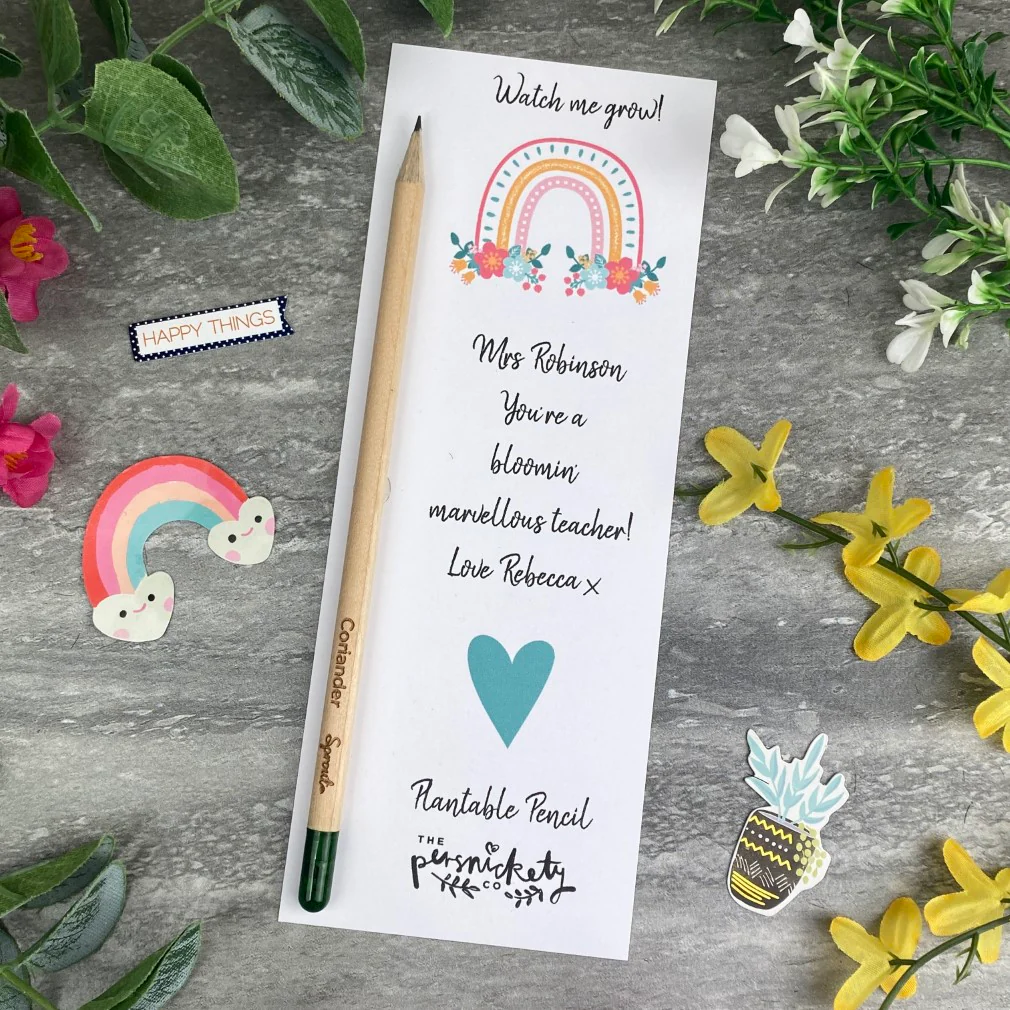 Teacher Gift - Sprout Pencil, Bloomin' Marvellous Teacher - Image 6