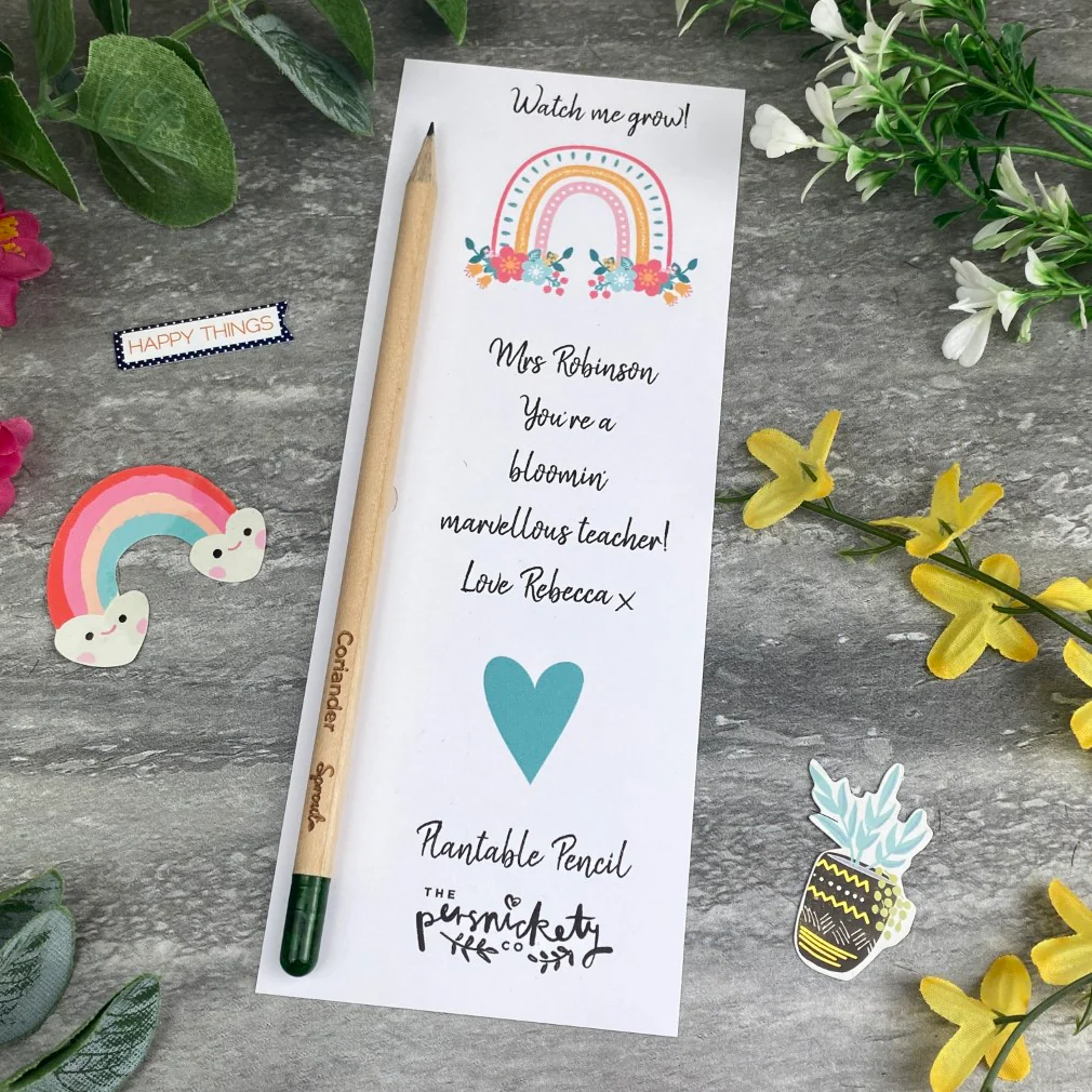 Teacher Gift - Sprout Pencil, Bloomin' Marvellous Teacher - Image 9