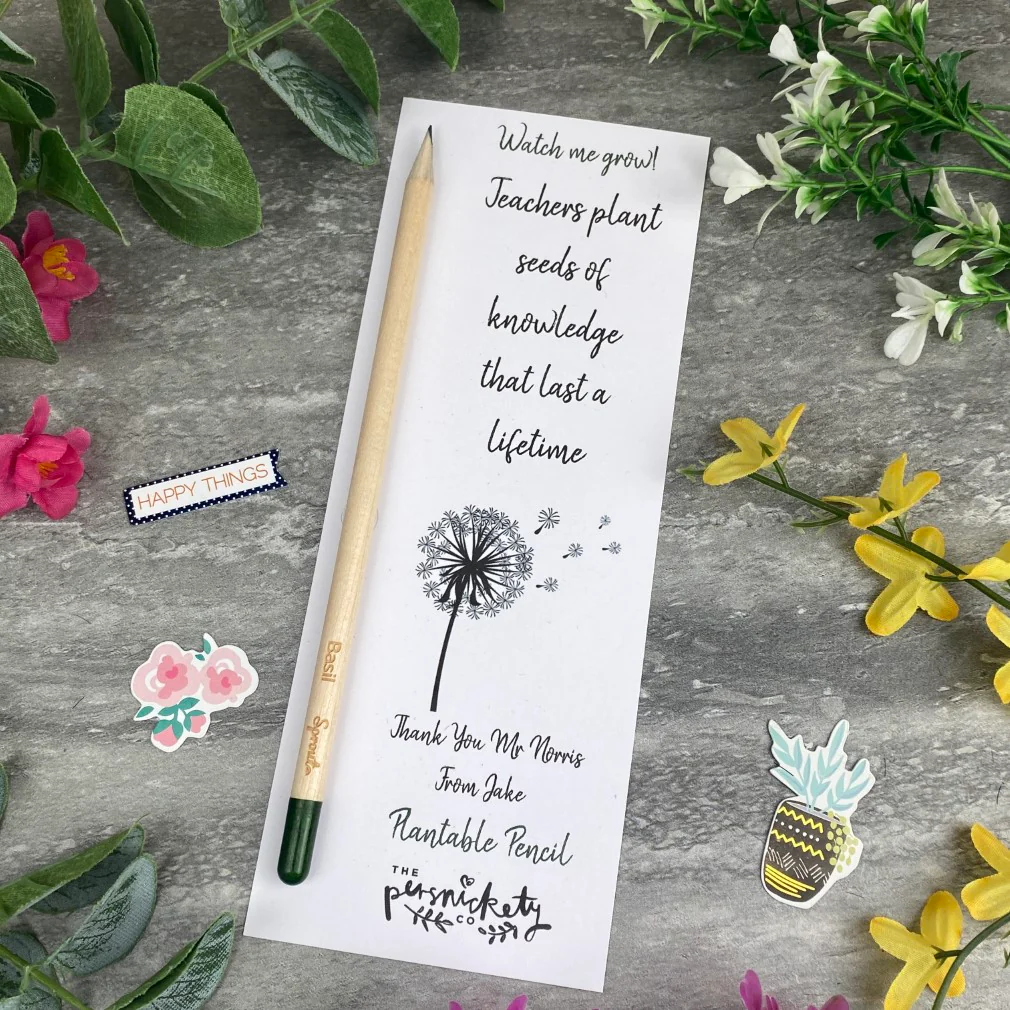 Teacher Gift - Sprout Pencil, Teachers Plant seeds Of Knowledge - Image 6