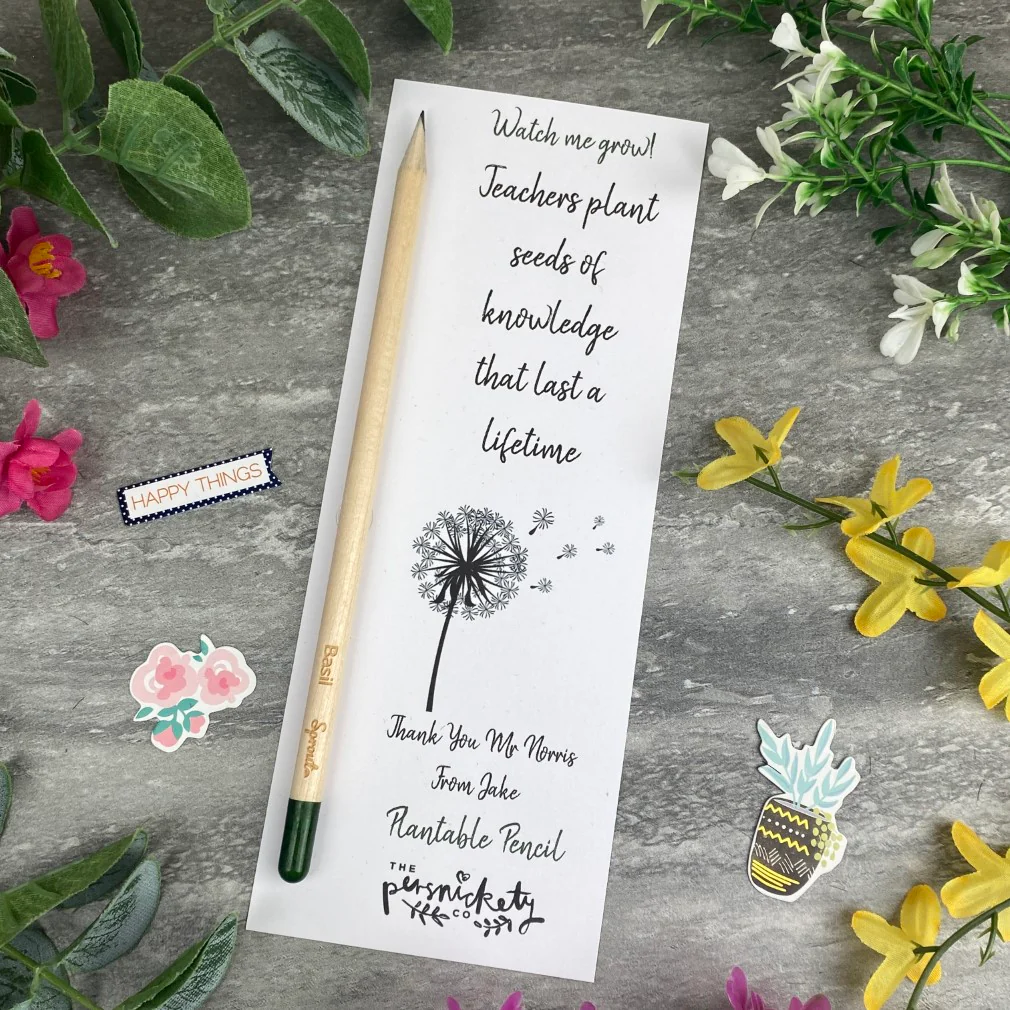 Teacher Gift - Sprout Pencil, Teachers Plant seeds Of Knowledge - Image 7