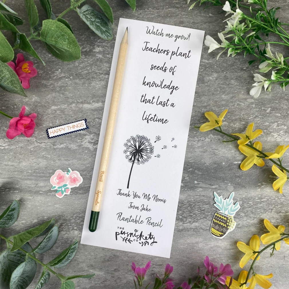 Teacher Gift - Sprout Pencil, Teachers Plant seeds Of Knowledge - Image 9