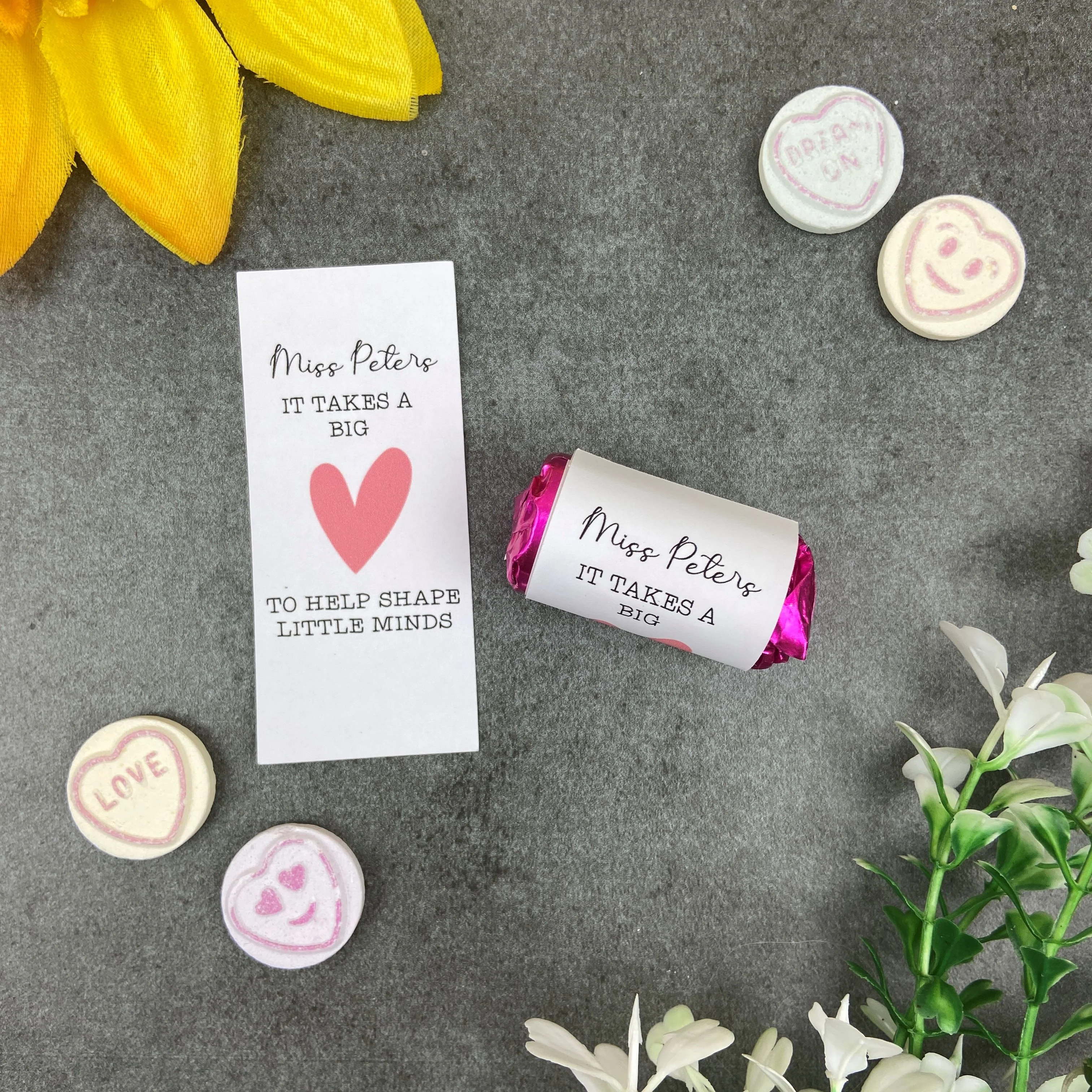 Teacher Love Hearts - It Takes A Big Heart - Image 7