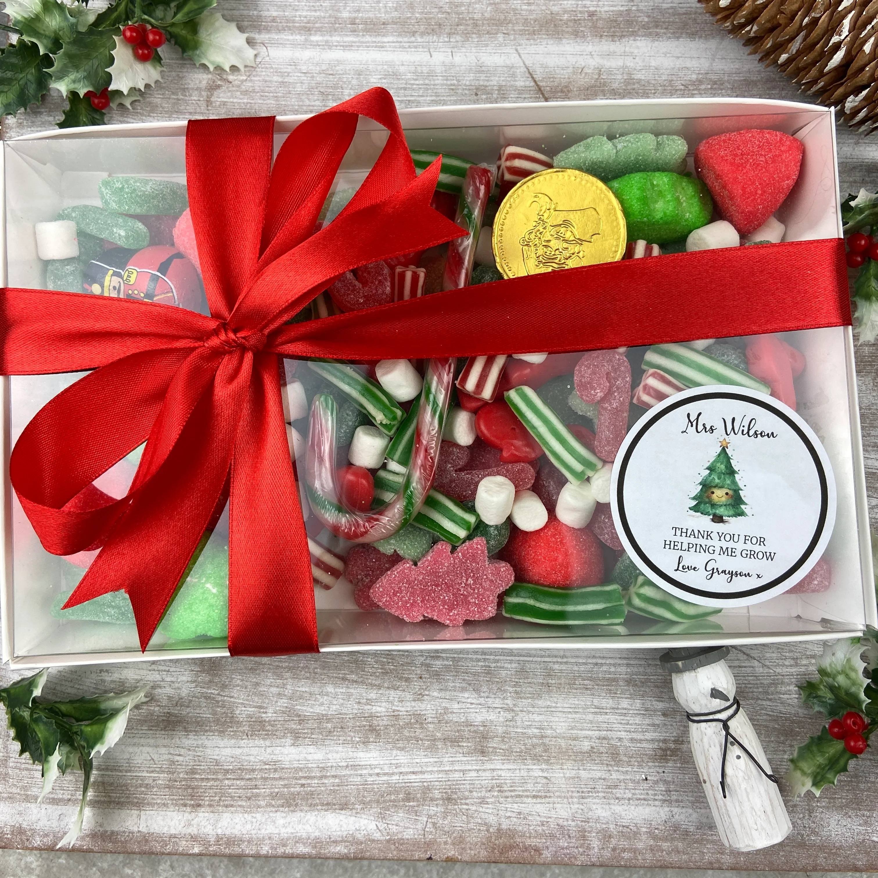 Thank you Teacher Luxury Sweet Box - Image 6