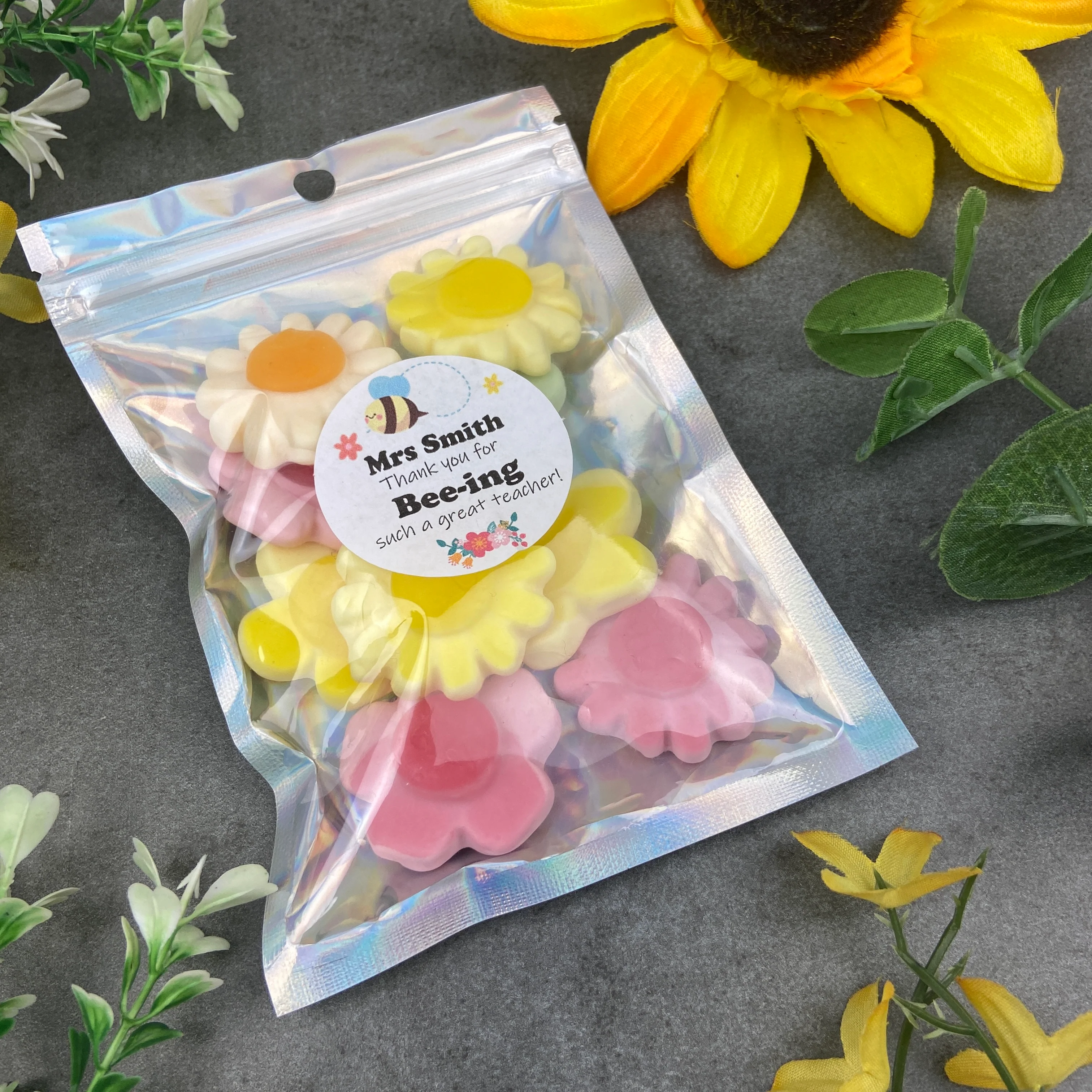 Thank You For Bee-ing A Great Teacher -Flower Sweet Pouch - Image 9