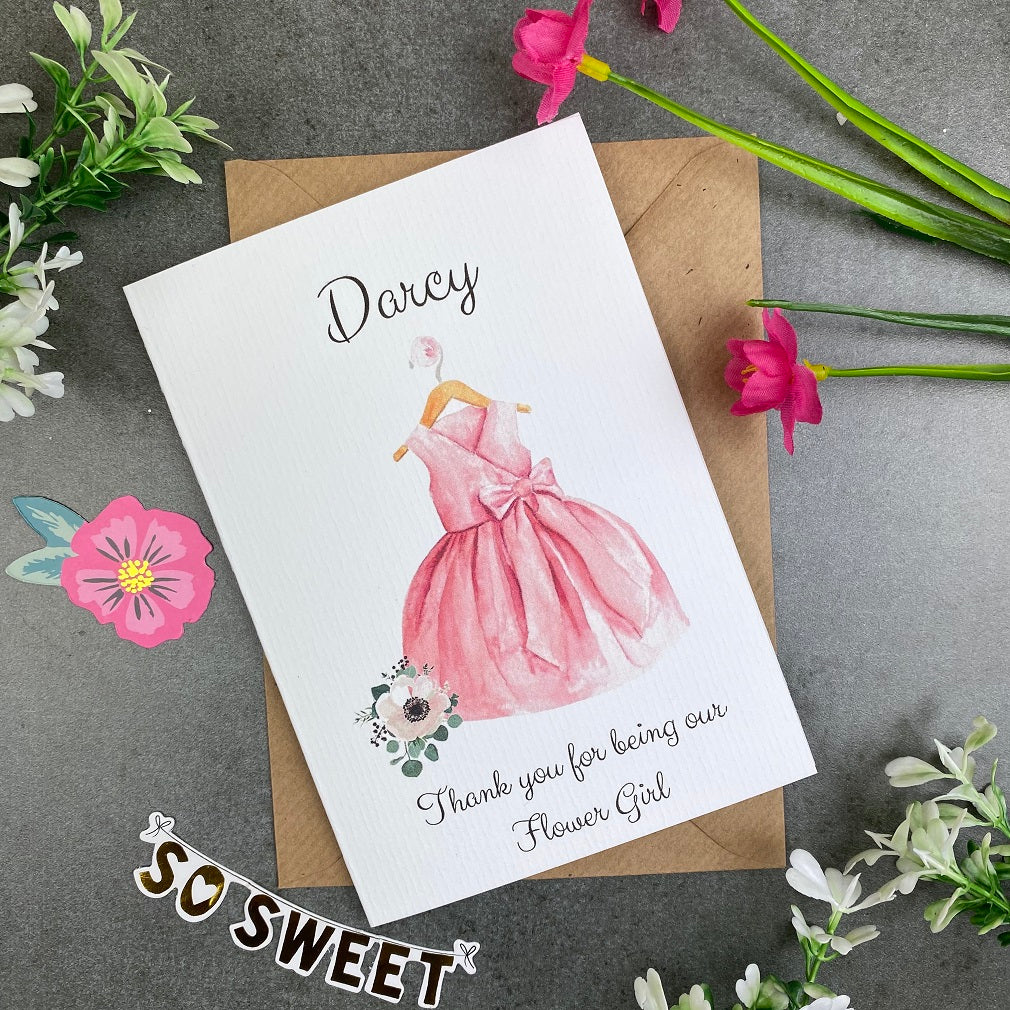 Thank You For Being Our Flower Girl - Pink