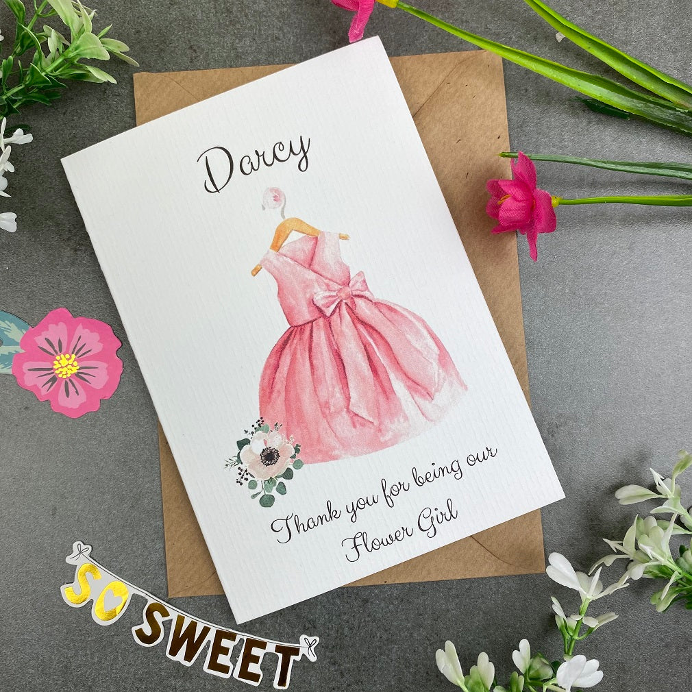 Thank You For Being Our Flower Girl - Pink - Image 10