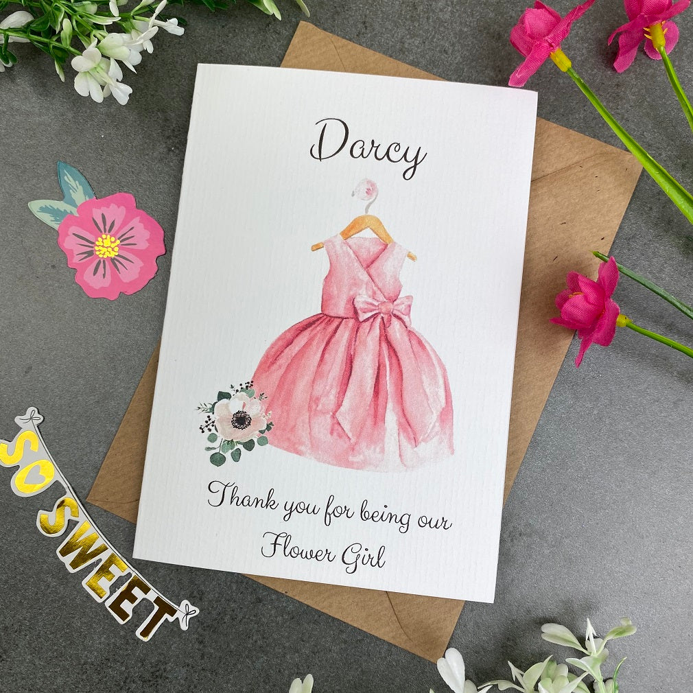 Thank You For Being Our Flower Girl - Pink - Image 3