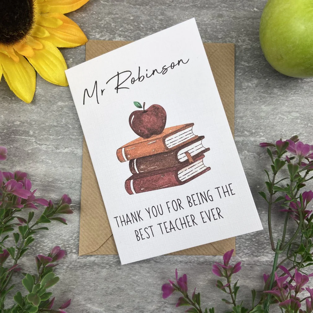 Personalised 'Thank You For Being The Best Teacher Ever' - Image 10