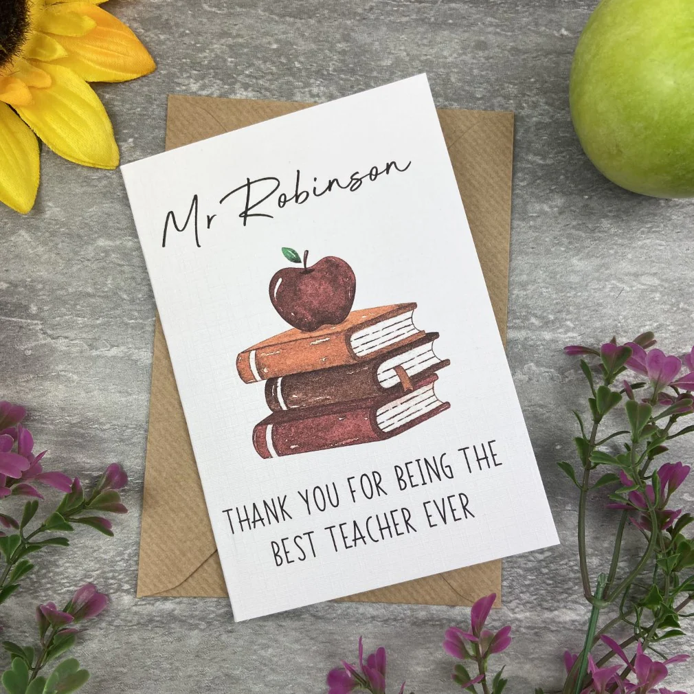Personalised 'Thank You For Being The Best Teacher Ever' - Image 4