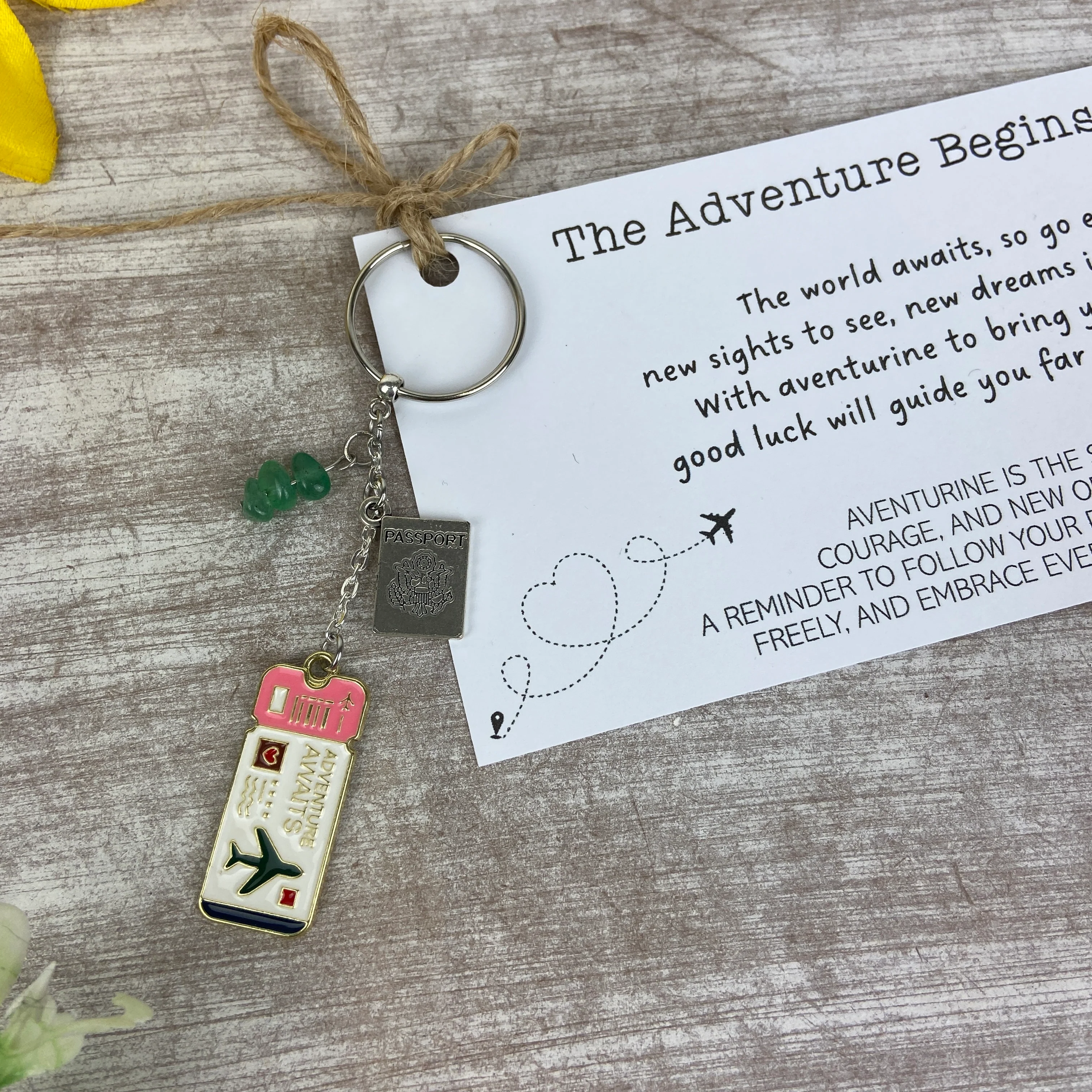The Adventure Begins Keyring - Image 8