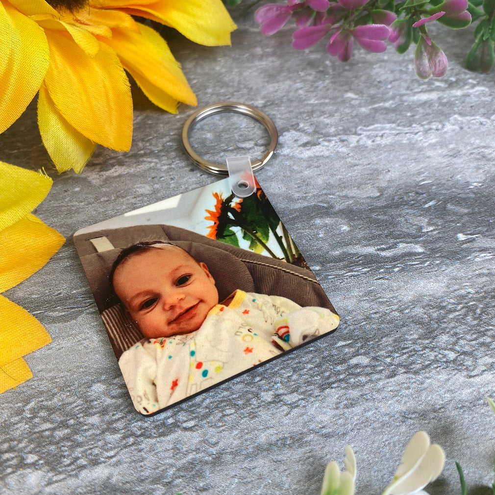 This Auntie Is Loved By Photo Keyring - Image 8