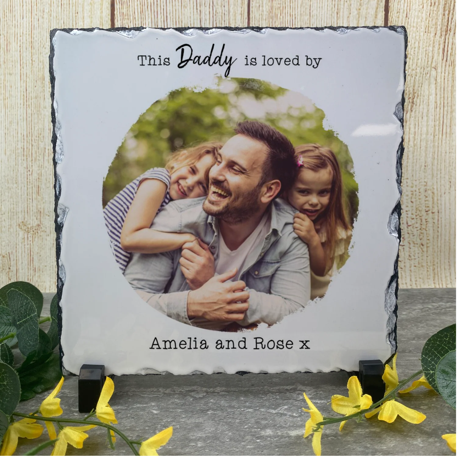 This Daddy Is Loved By... Photo Slate - Image 2