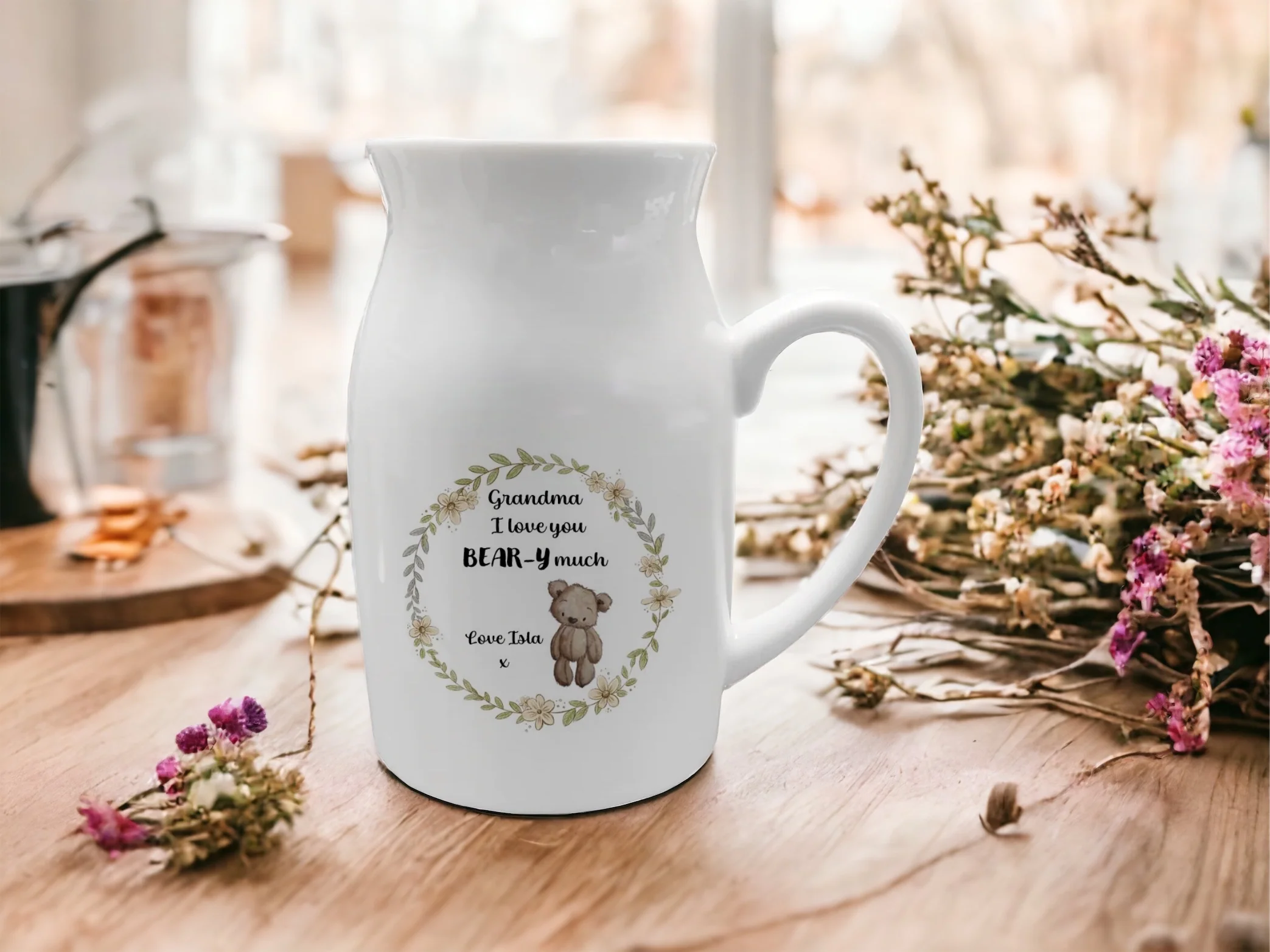 This Grandma is Loved By Personalised Jug