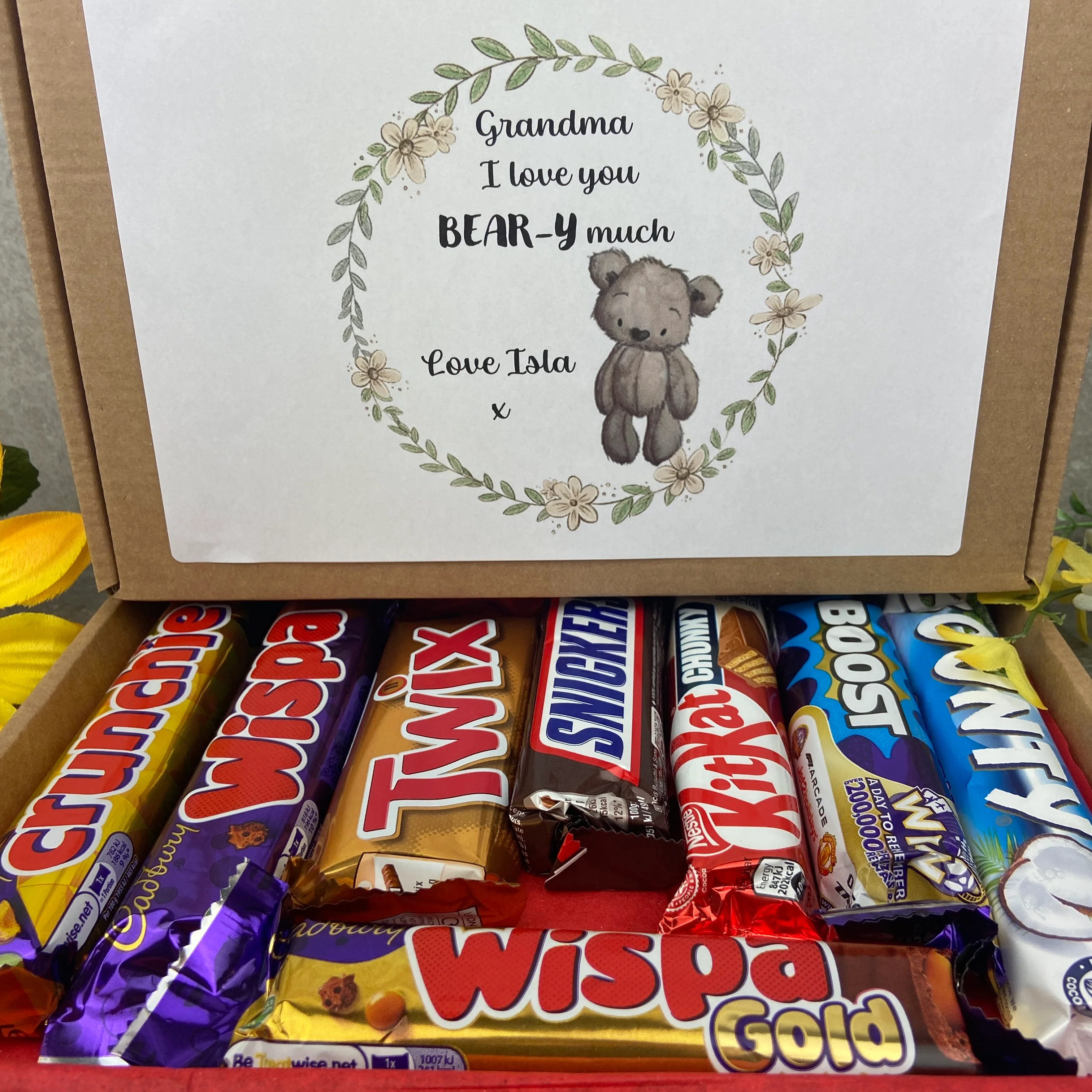 I Love you Bear-y much Treat Box