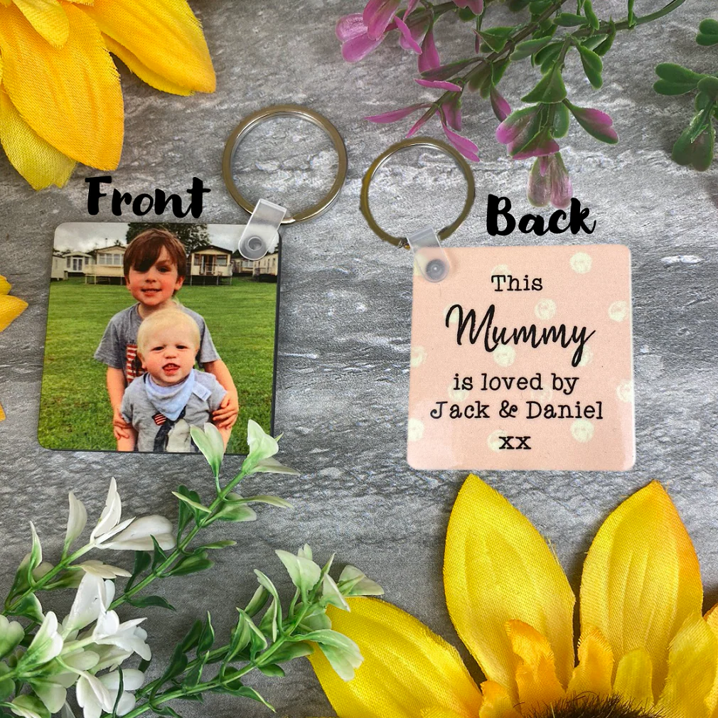 This Mummy Is Loved By Photo Keyring