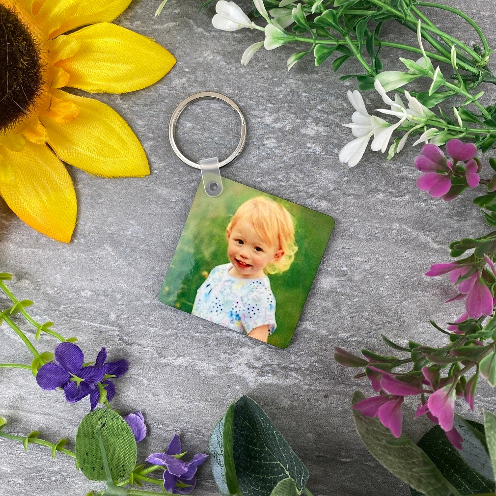 This Uncle Is Loved By Photo Keyring