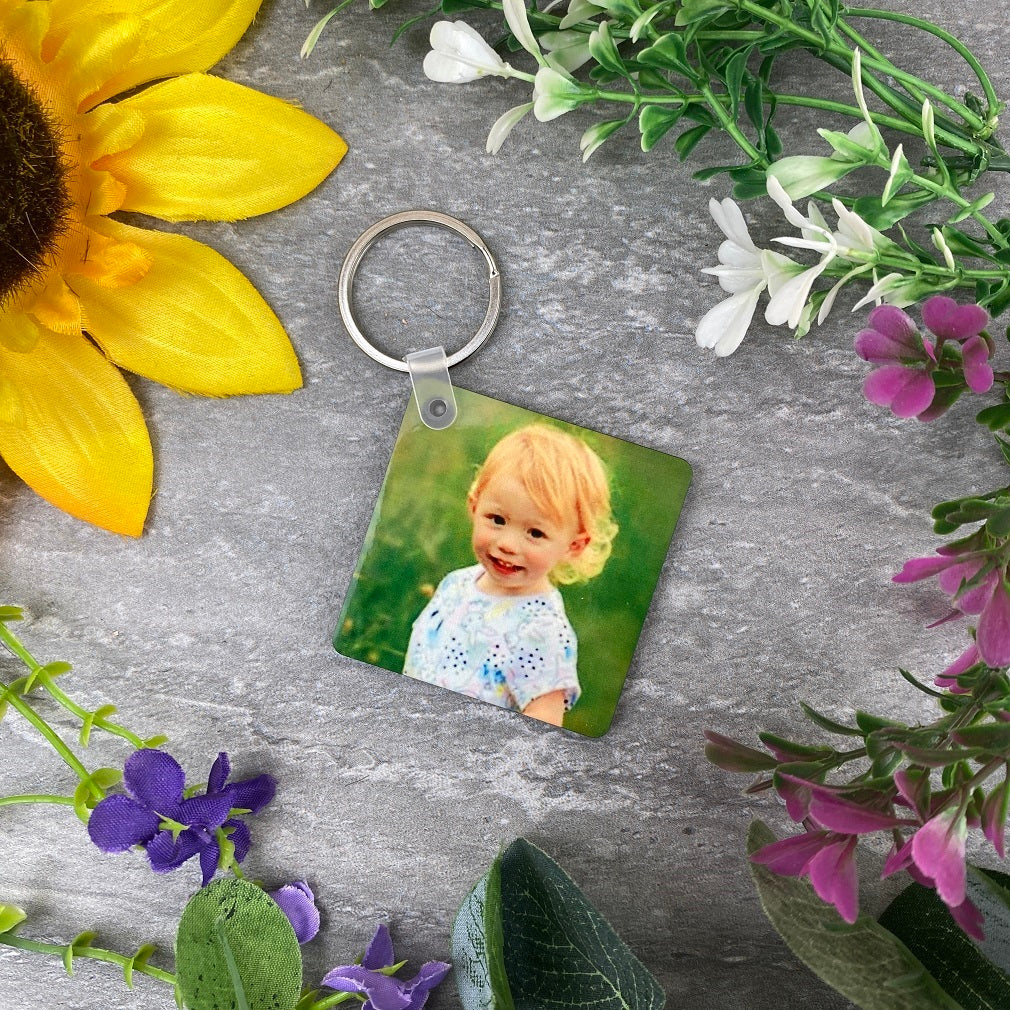 This Uncle Is Loved By Photo Keyring - Image 3