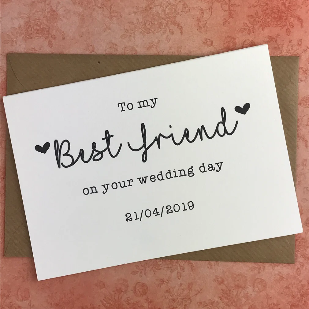 To My Best Friend on your Wedding Day - Image 4