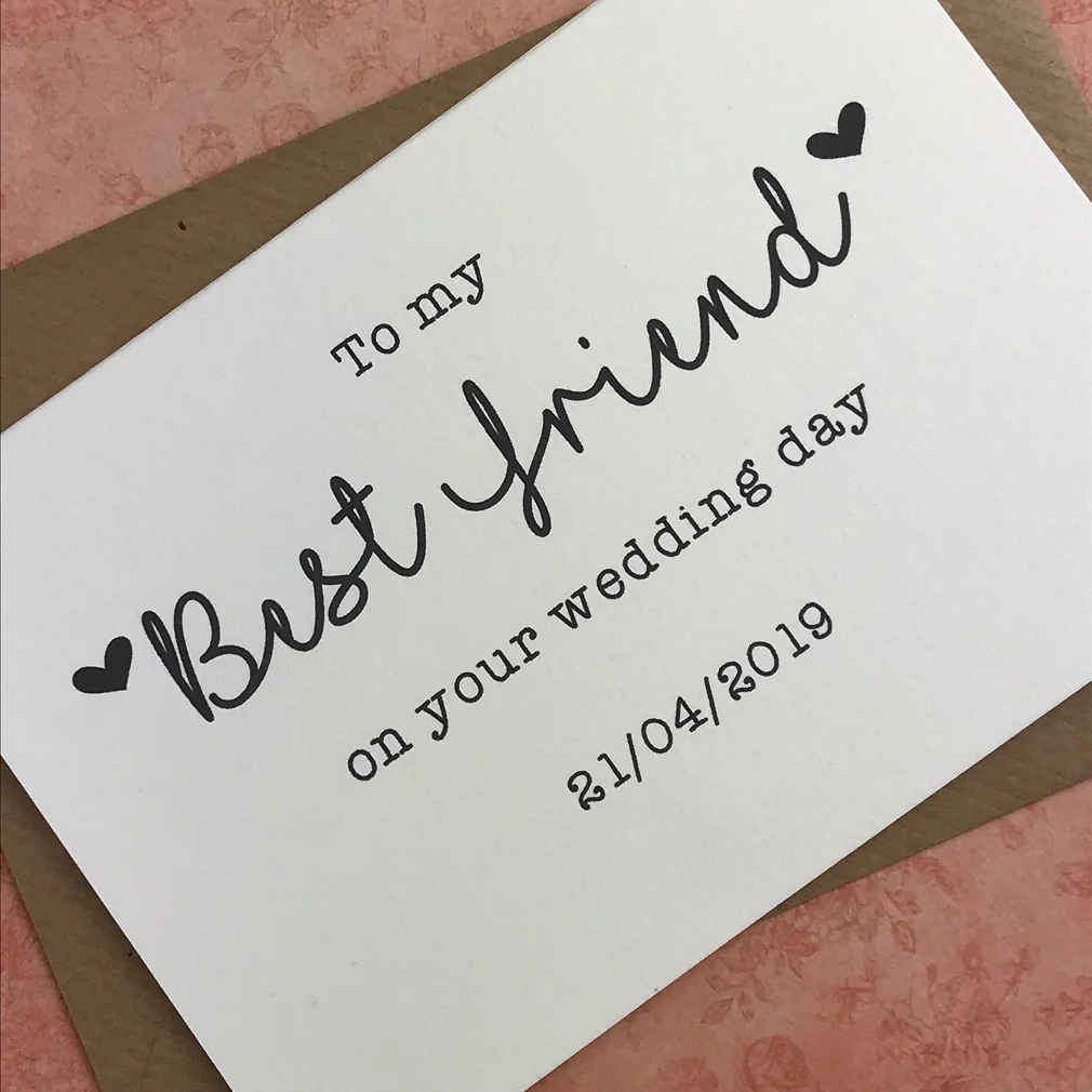 To My Best Friend on your Wedding Day - Image 5