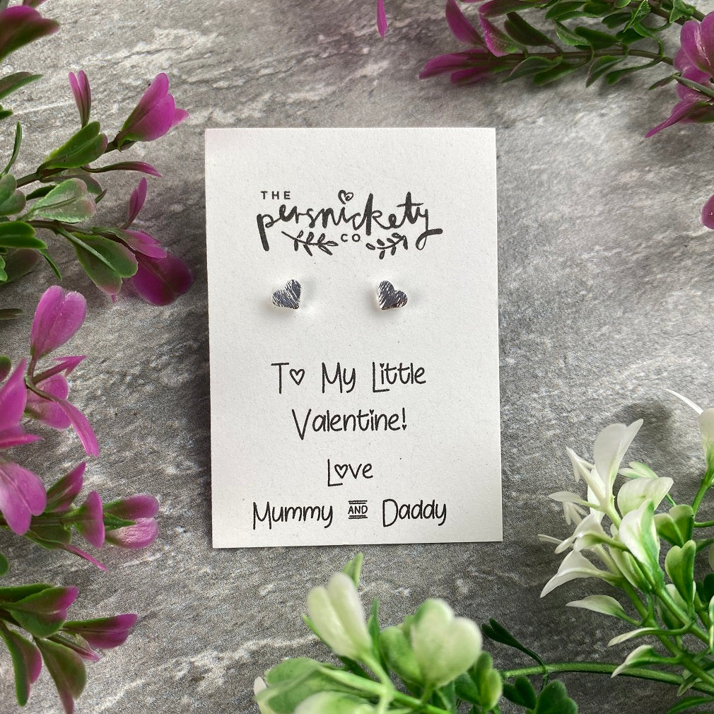 To My Little Valentine Earrings - Image 2