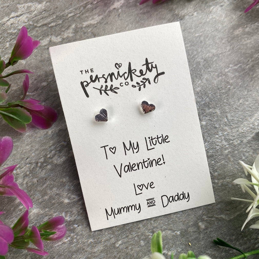 To My Little Valentine Earrings - Image 5