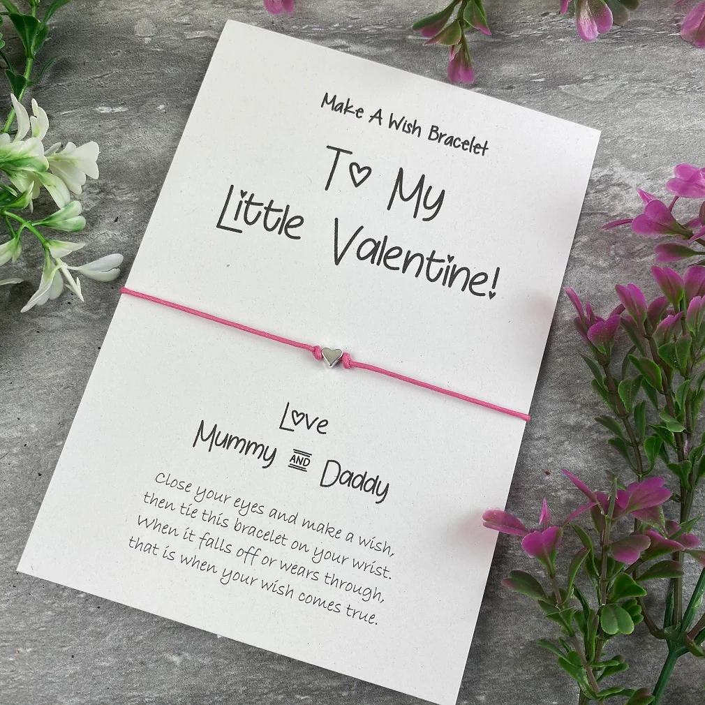 To My Little Valentine - Wish Bracelet