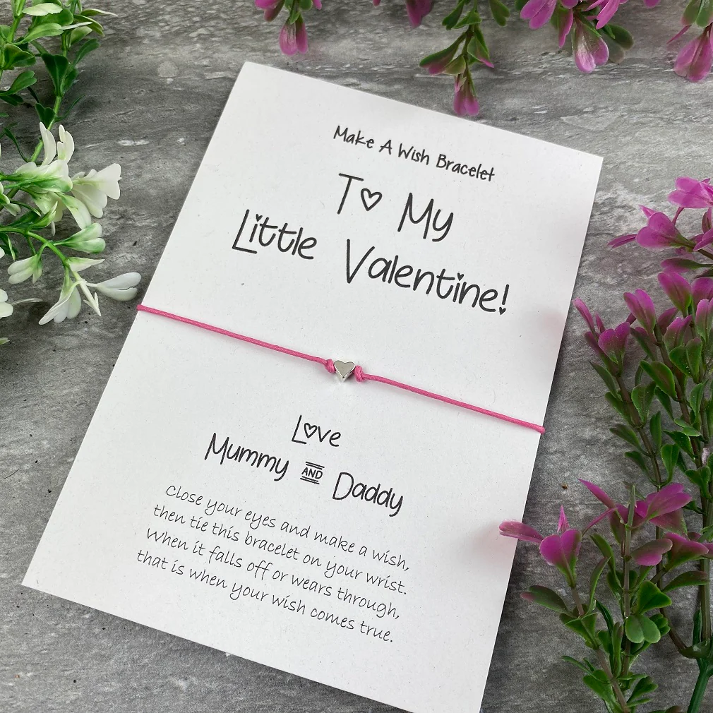 To My Little Valentine - Wish Bracelet - Image 3