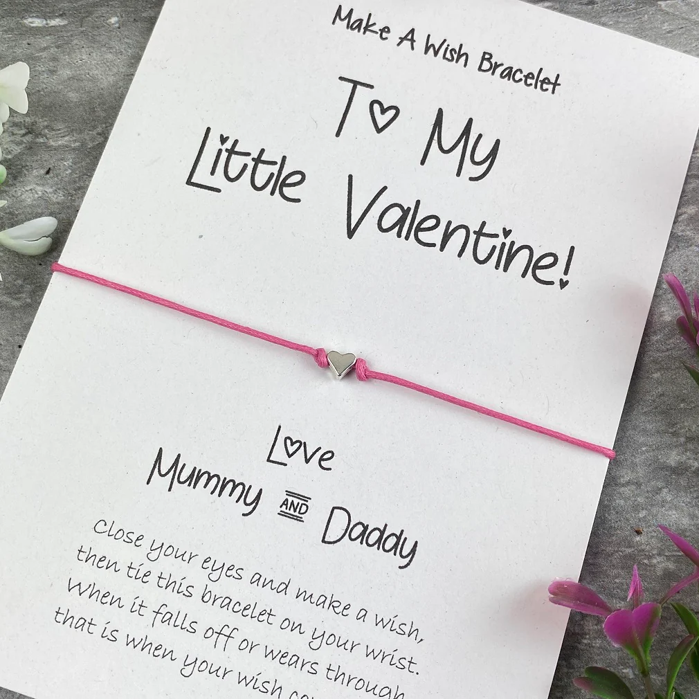 To My Little Valentine - Wish Bracelet - Image 6