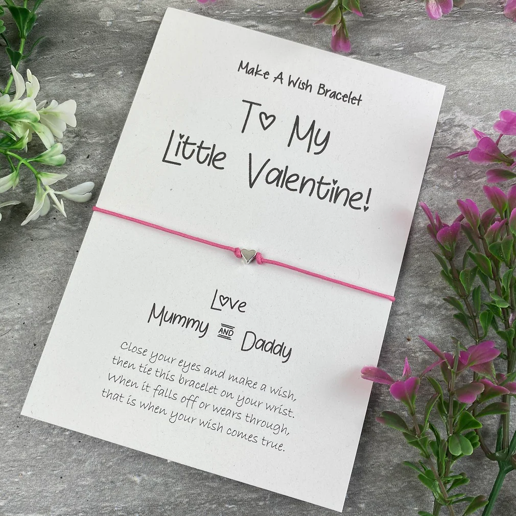 To My Little Valentine - Wish Bracelet - Image 8
