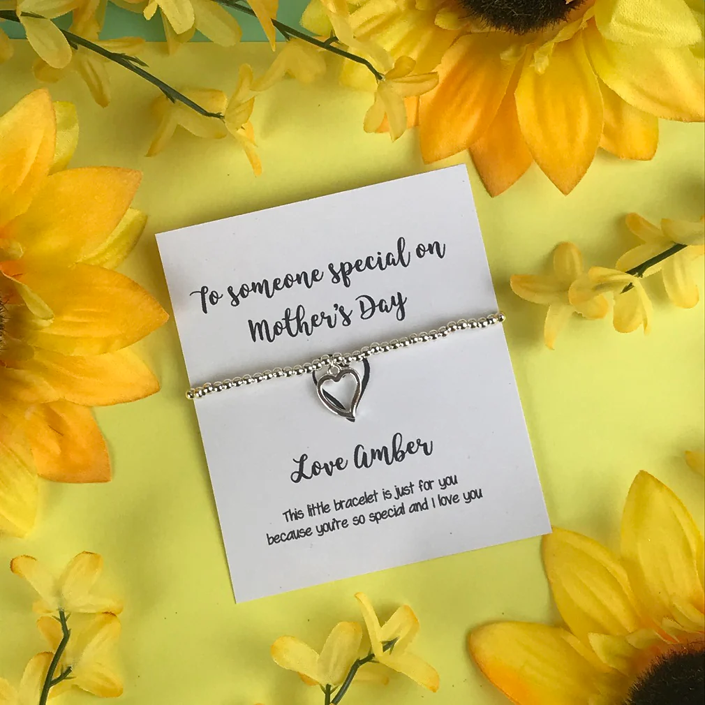 To Someone Special On Mothers Day - Personalised Bracelet - Image 4