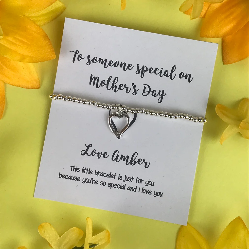 To Someone Special On Mothers Day - Personalised Bracelet - Image 5