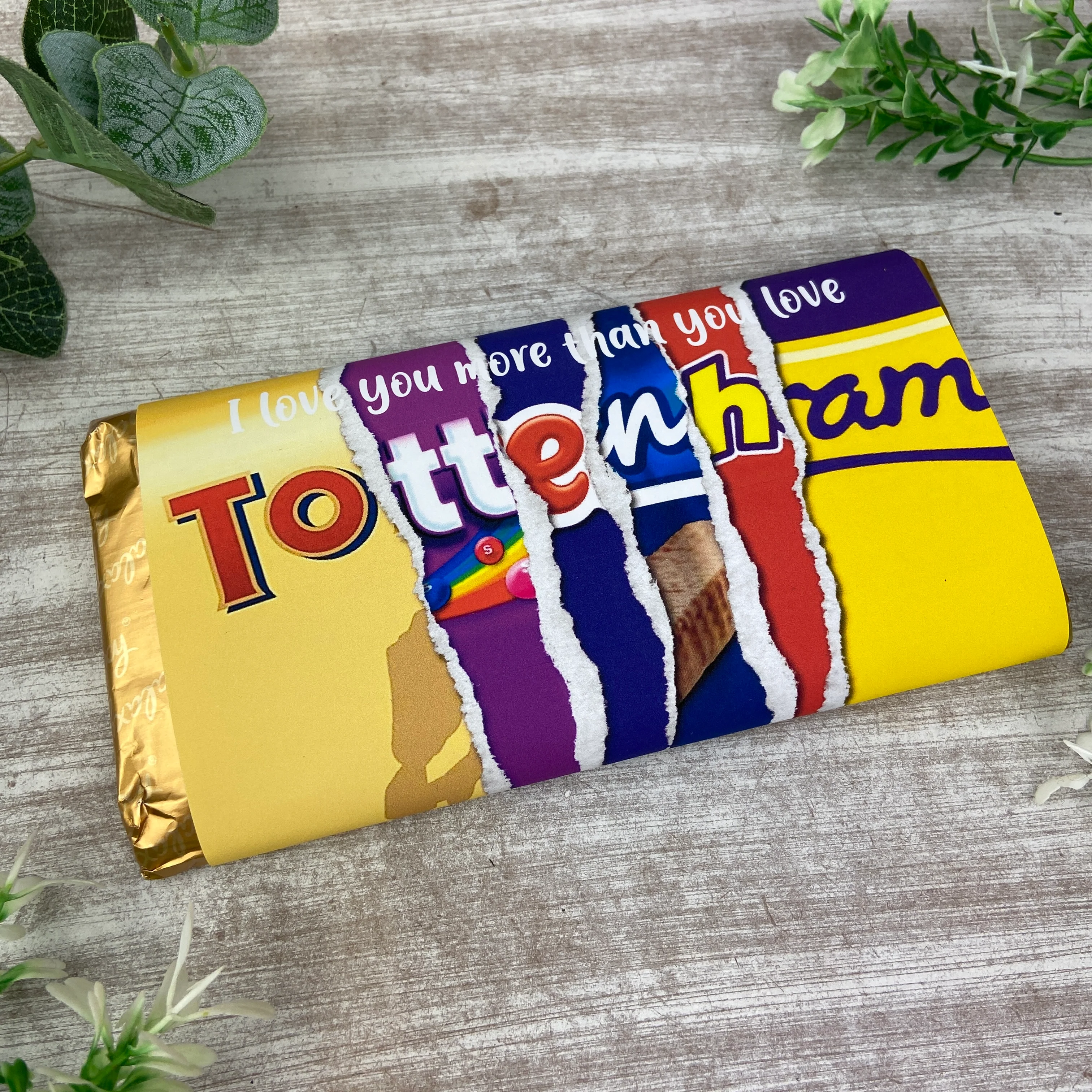 Tottenham Hotspurs Chocolate Bar - I Love You More Than... - Image 5