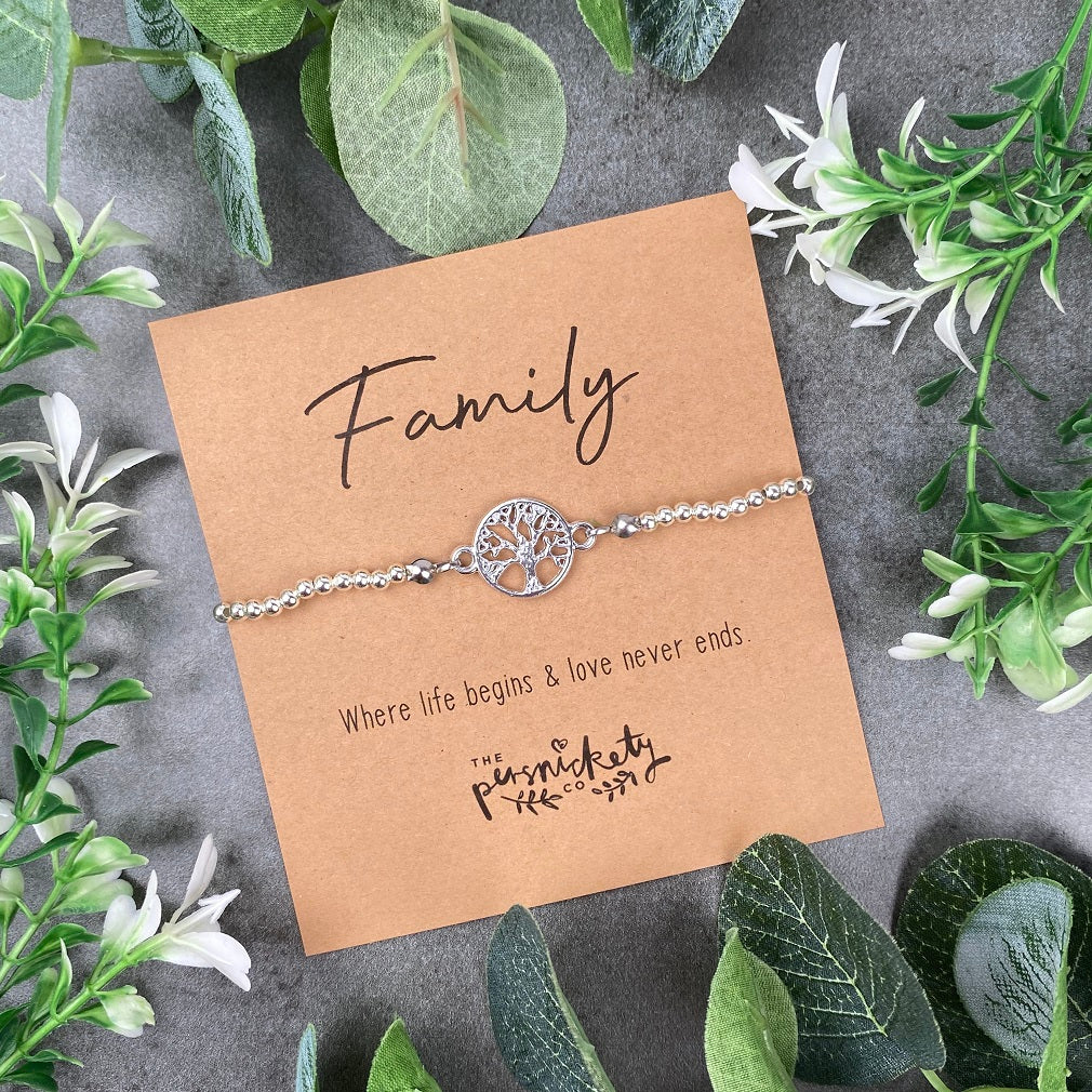Tree Of Life Beaded Bracelet - Family