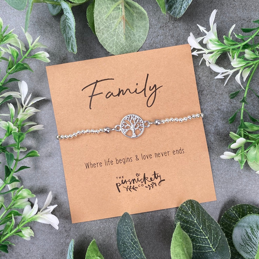 Tree Of Life Beaded Bracelet - Family - Image 2