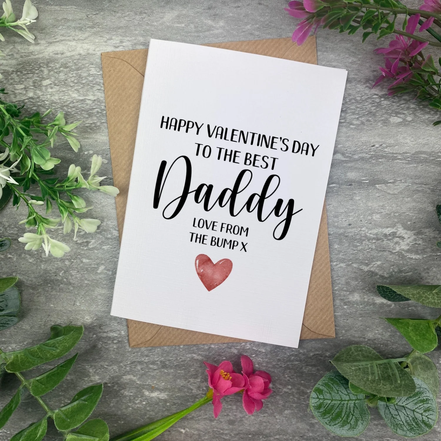 Valentines Card- Best Daddy - Image 4