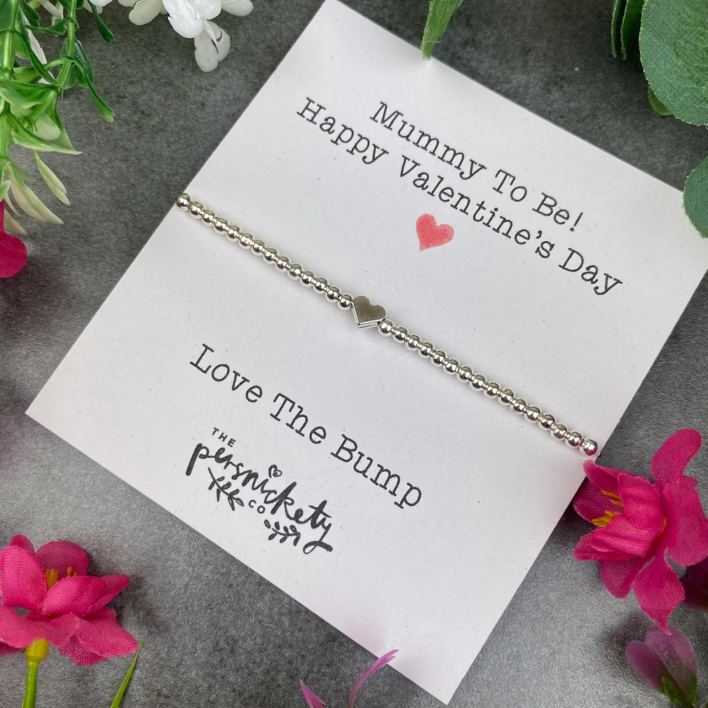 Valentine's Day Mummy To Be Beaded Bracelet - Image 2