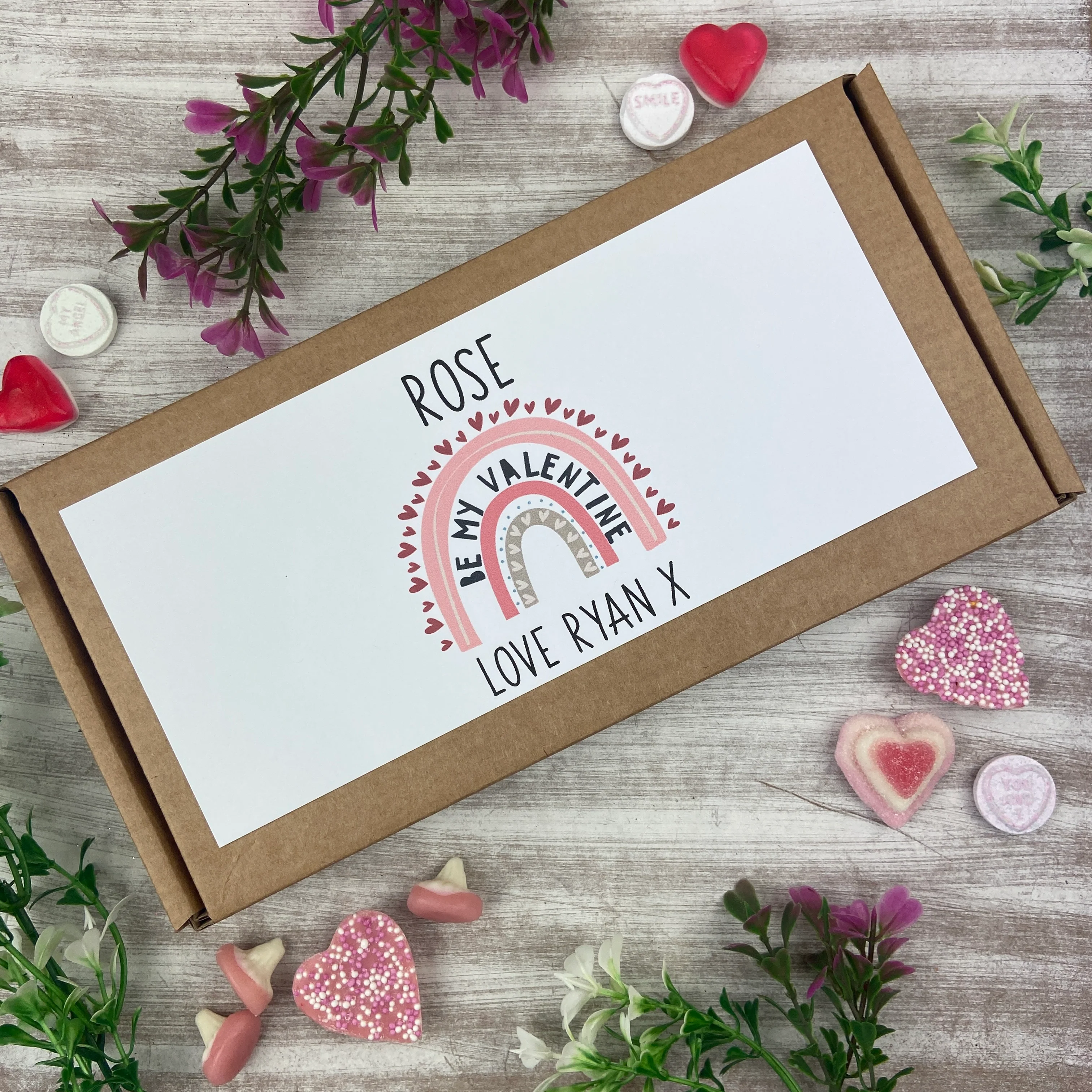 Valentine's Rainbow Sweet Box - Image 2