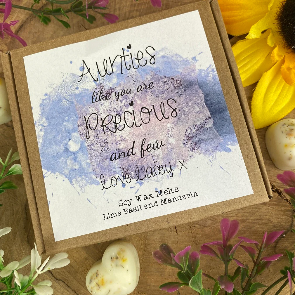 Wax Melt Heart Box Aunties Like You - Image 10