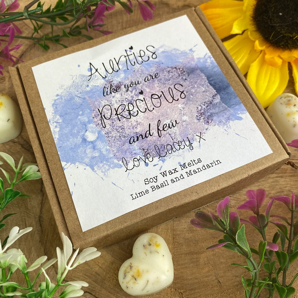 Wax Melt Heart Box Aunties Like You - Image 3