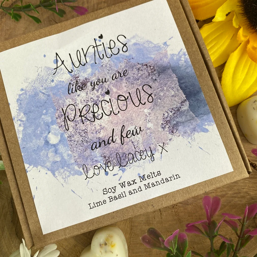 Wax Melt Heart Box Aunties Like You - Image 6