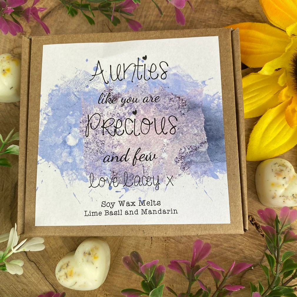 Wax Melt Heart Box Aunties Like You - Image 7