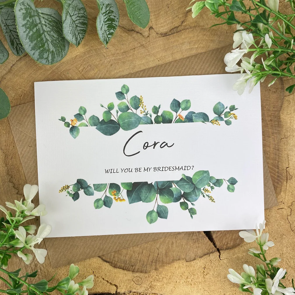 Bridesmaid Proposal - Will You Be My Bridesmaid Card - Image 6
