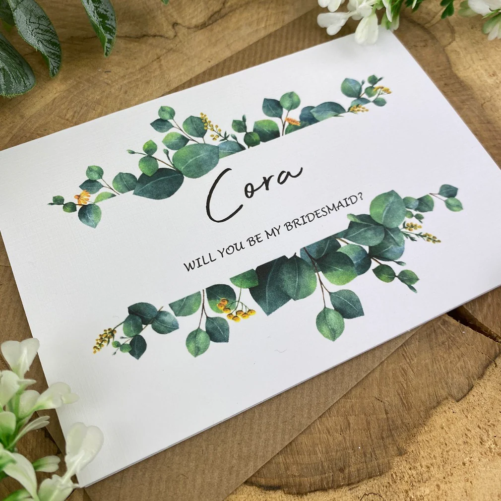 Bridesmaid Proposal - Will You Be My Bridesmaid Card - Image 8