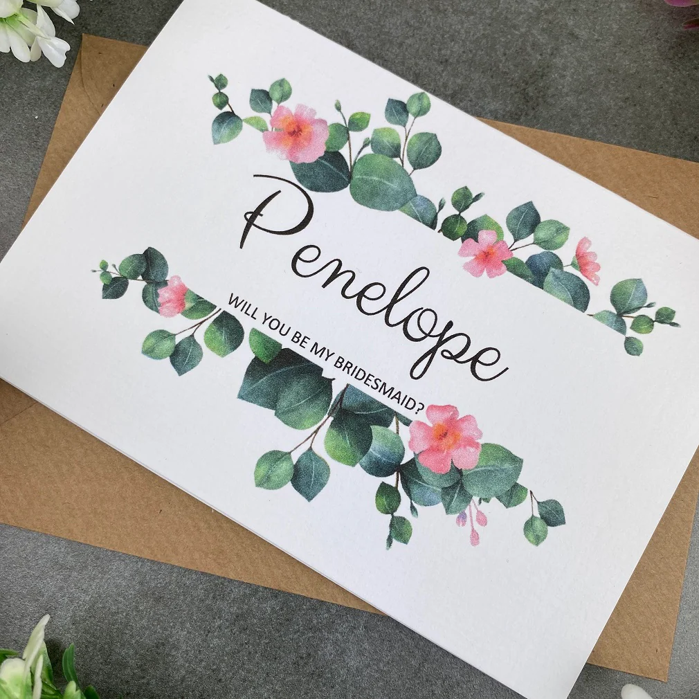 Wedding Card - Will You Be My Bridesmaid? - Image 3