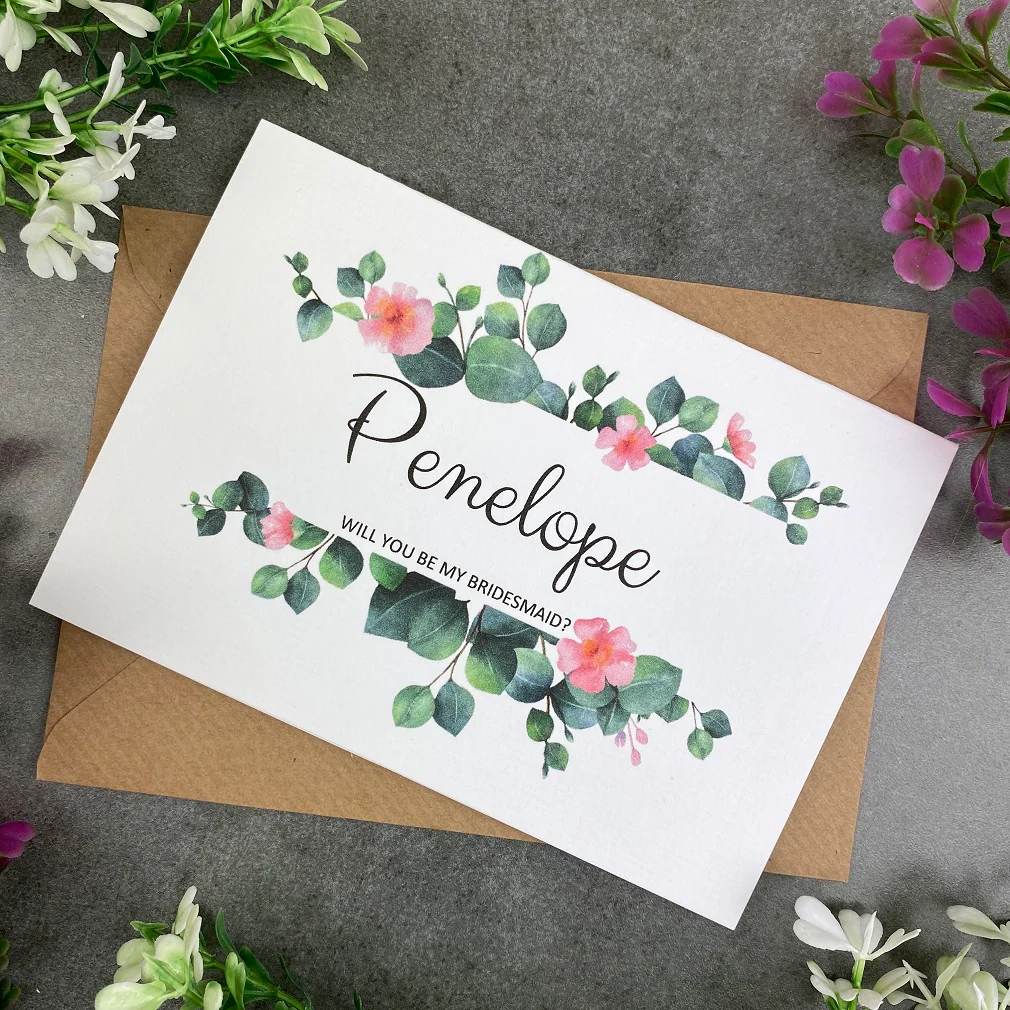 Wedding Card - Will You Be My Bridesmaid? - Image 5