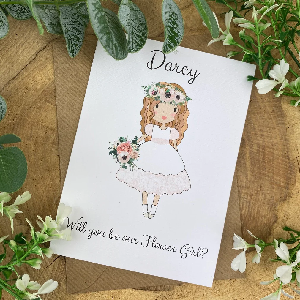 Wedding Card - Will You Be Our Flower Girl?