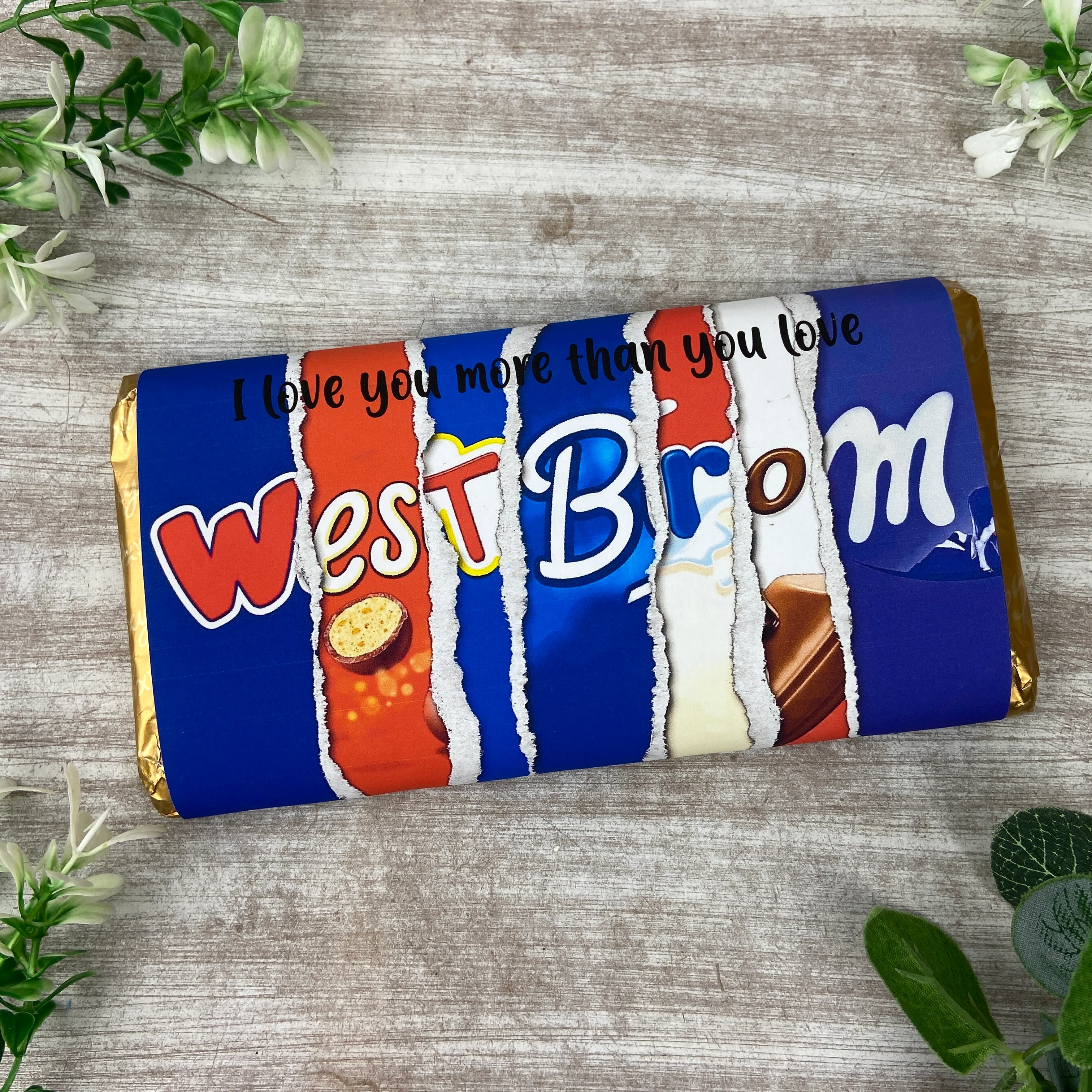 West Brom Chocolate Bar - I Love You More Than... - Image 4