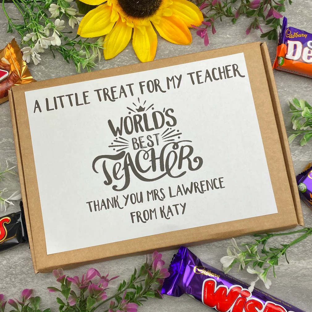 World's Best Teacher - Chocolate Box - Image 4