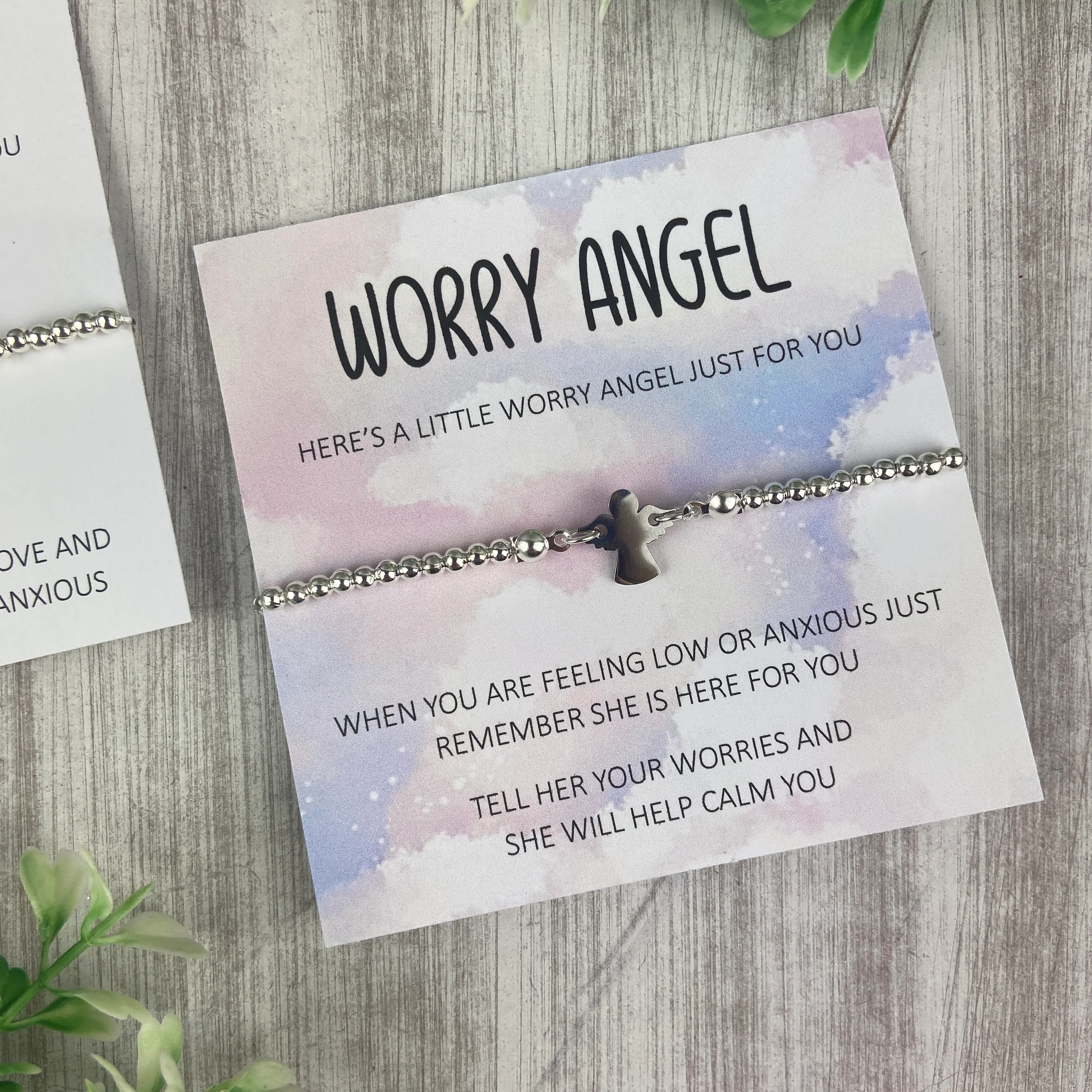 Worry Angel Beaded Bracelet - Image 7